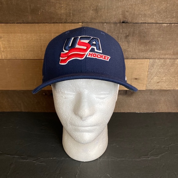 Nike Usa Hockey Dri Fit Blue Classic99 Fitted Hat